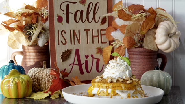 Fall pancakes